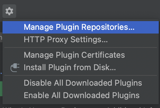 Manage plugin repositoryes --third