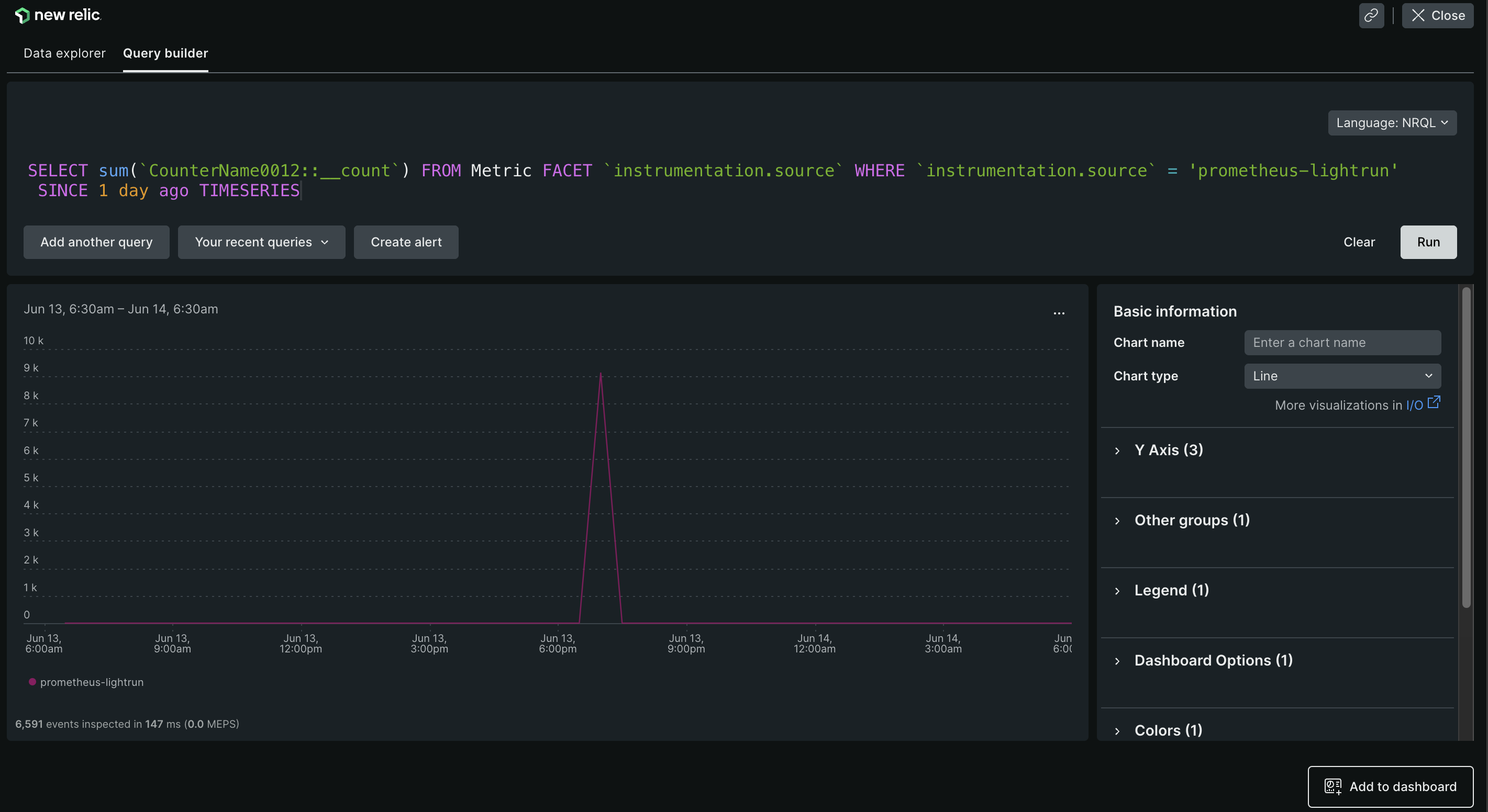 Query New Relic
