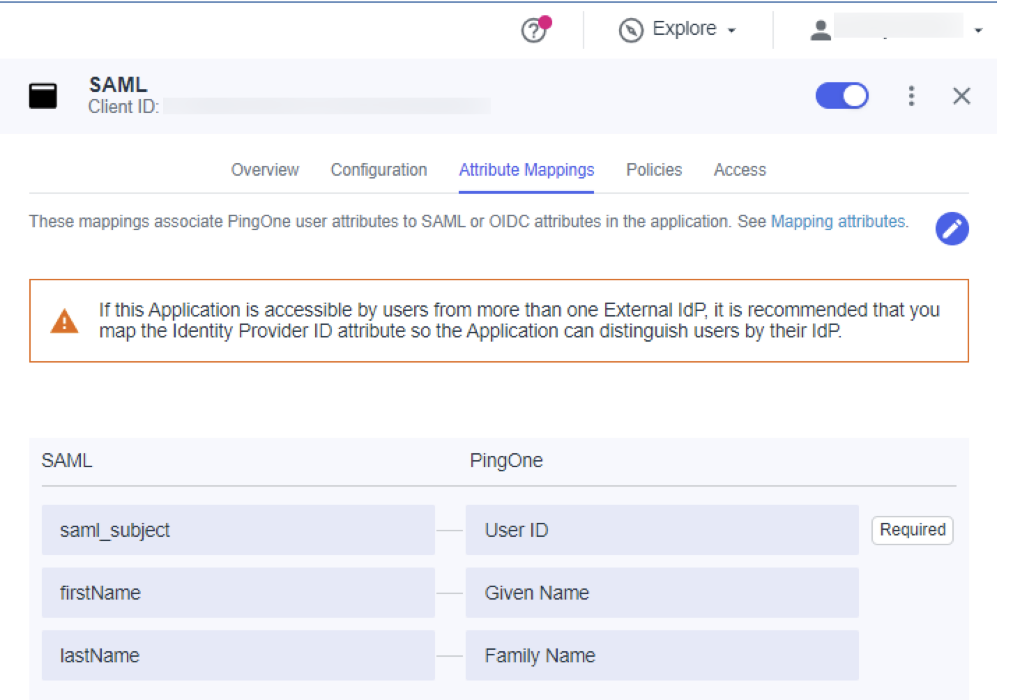 Attribute Mappings