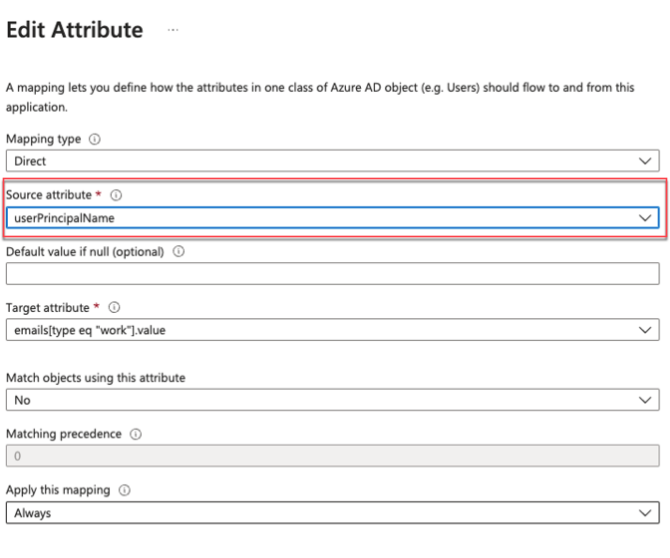 Azure-edit-mapping