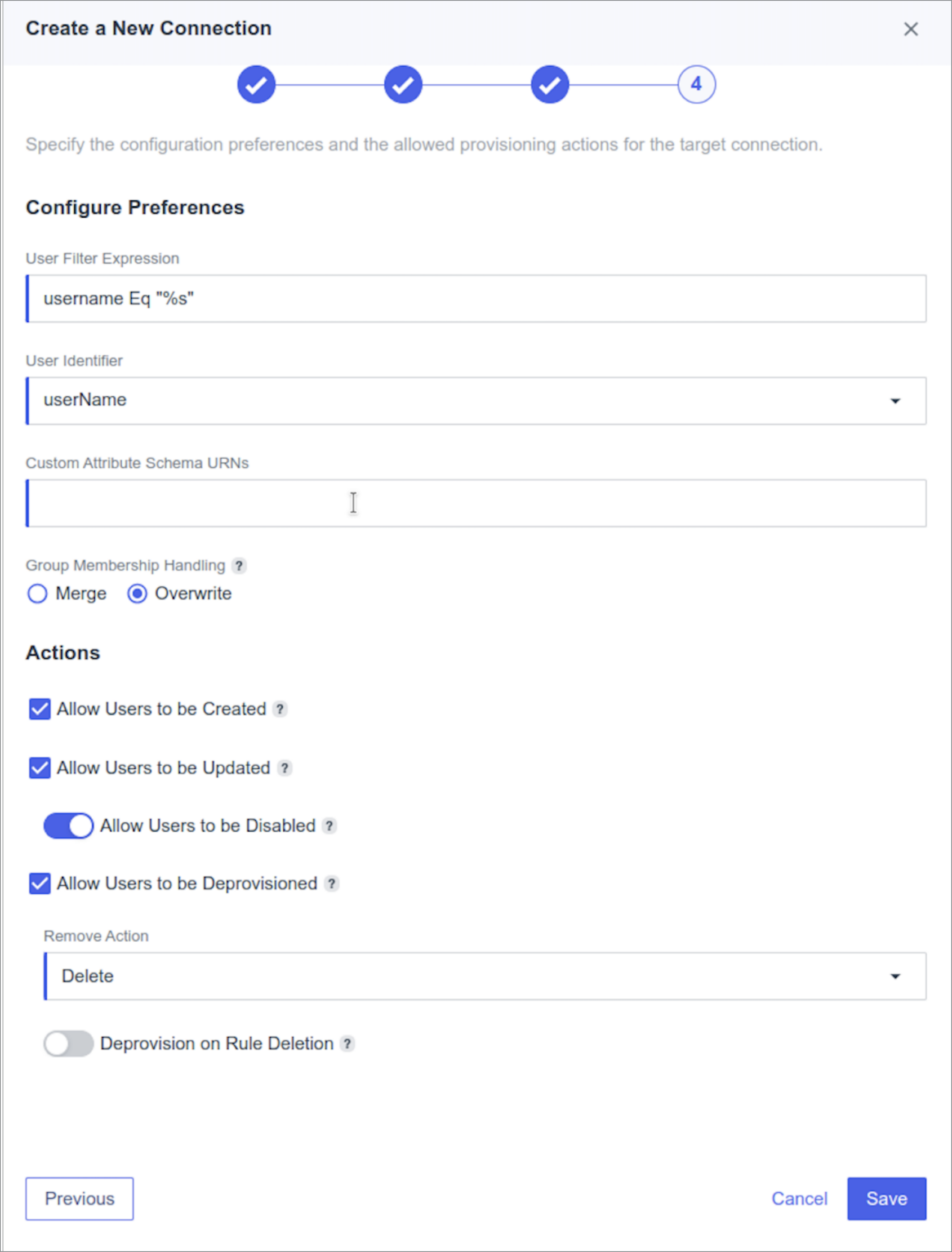 scim ping configure preference --half