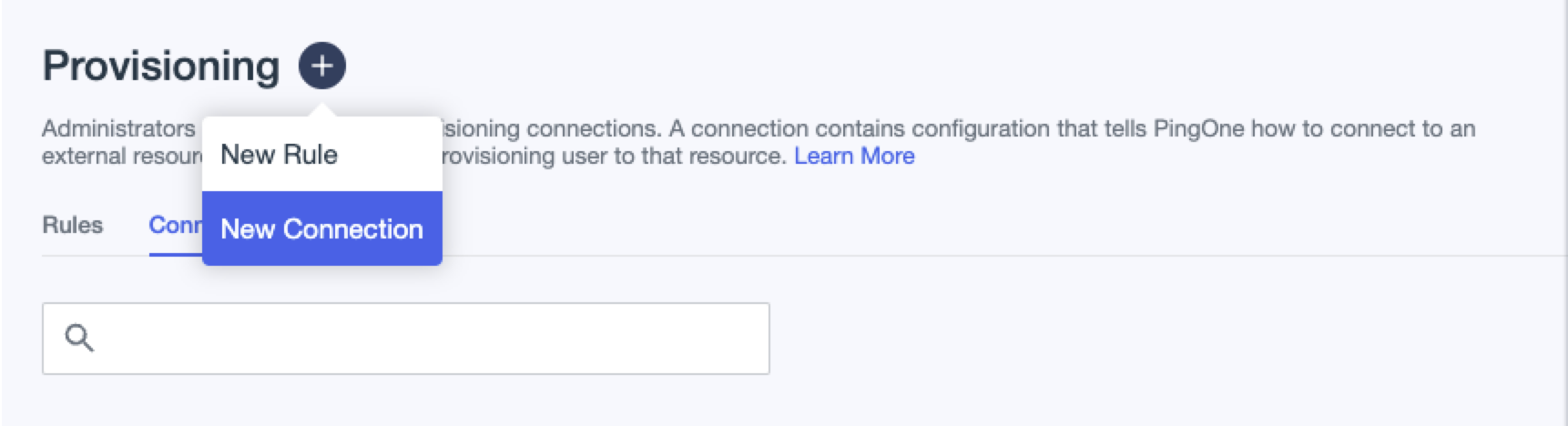 SCIM Ping New Connection --half