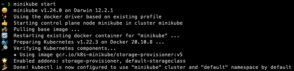 Starting Minikube