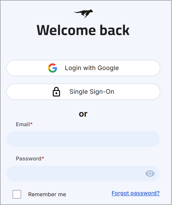 Login dialog --half